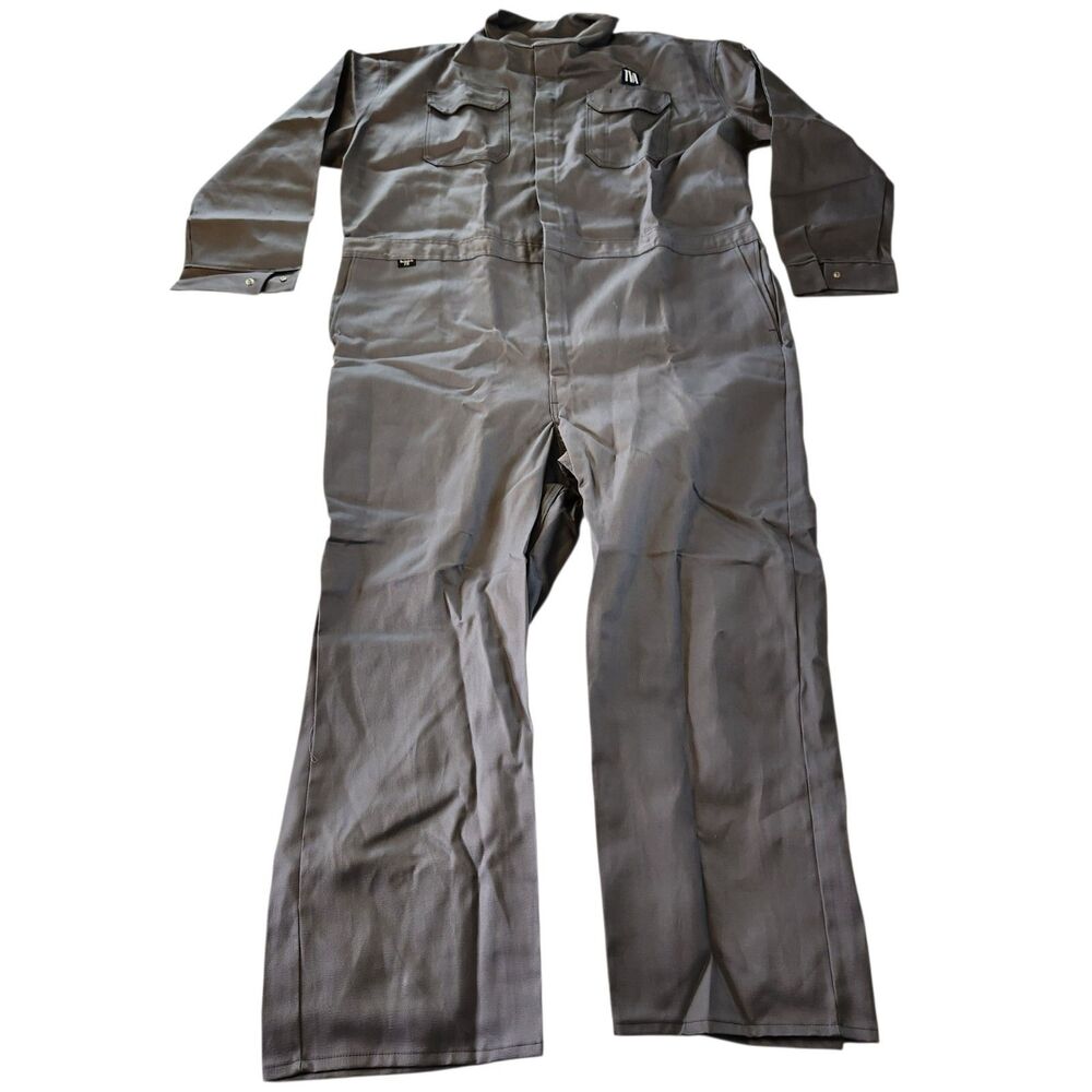 Bulwark Protective Apparel Gray 56-LN TVA Coveralls 7.9 ATPV Model CCB2GY2